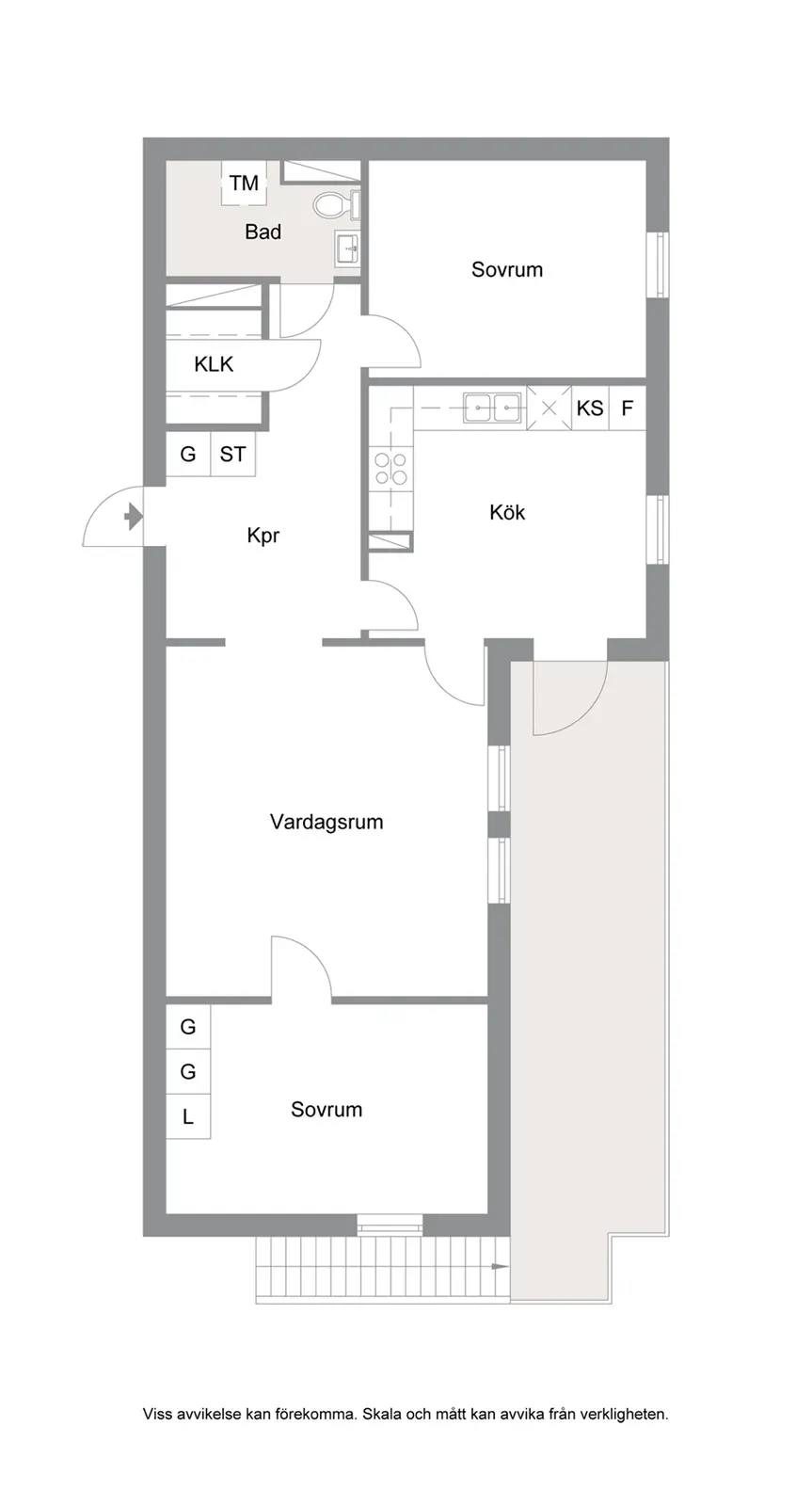 Planritning för Svågertorpsvägen 39