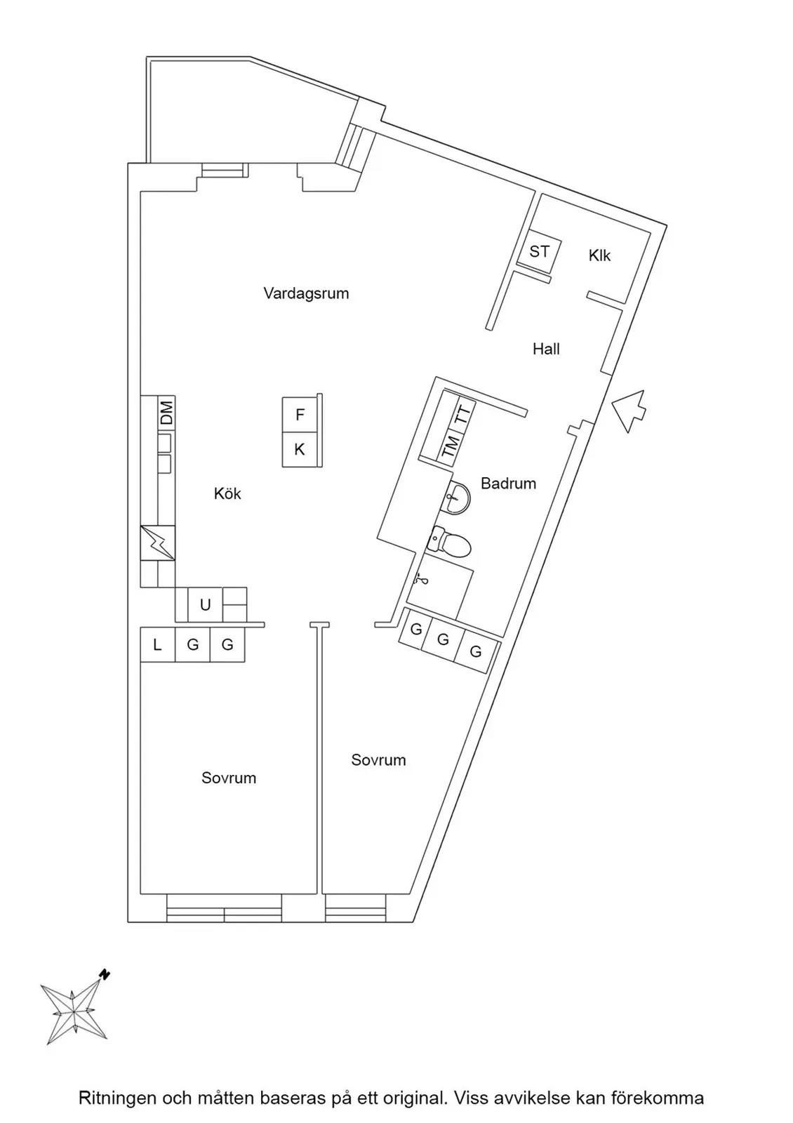 Planritning för Solbjerstorget 2