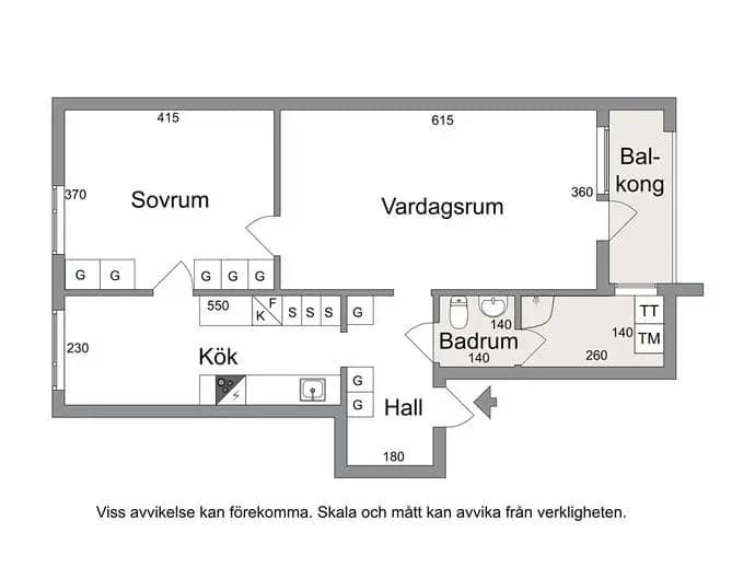 Floor plan for Hjällbogärdet 48