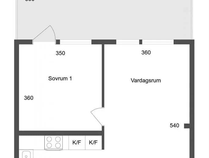 Floor plan for Skäcklingevägen 153