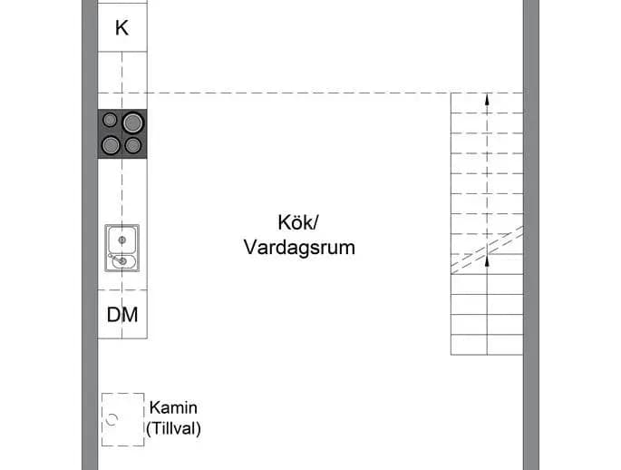 Planritning för Brageslingan 60