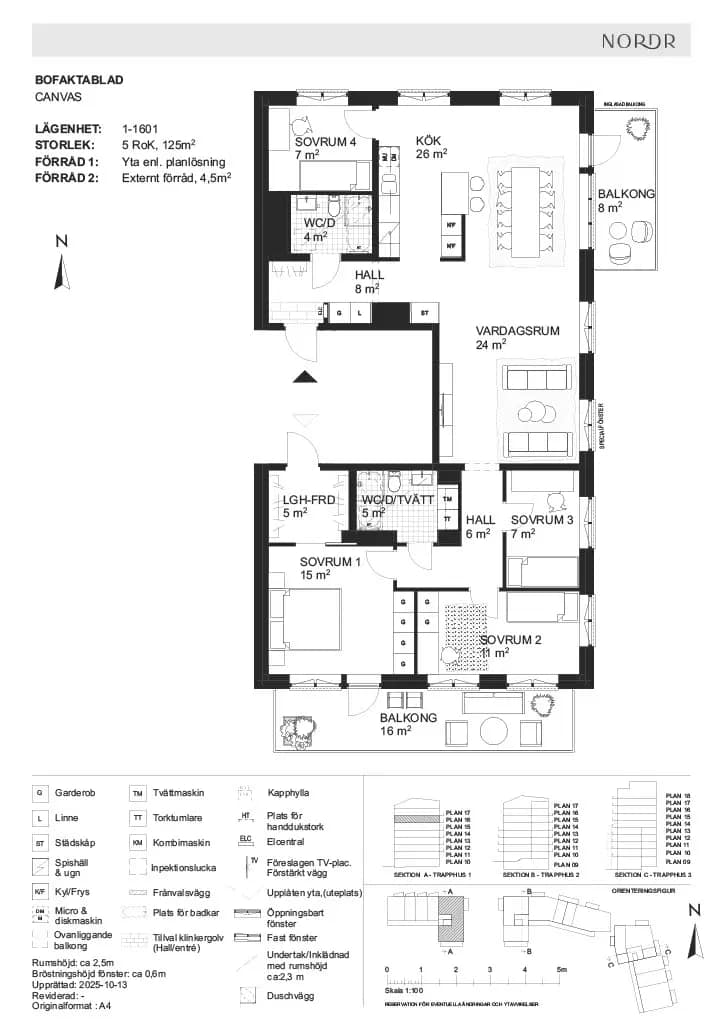 Floor plan for Bällstavägen 29