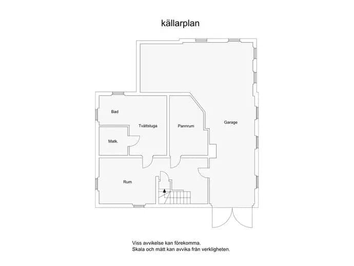 Floor plan for Hammerstavägen 100