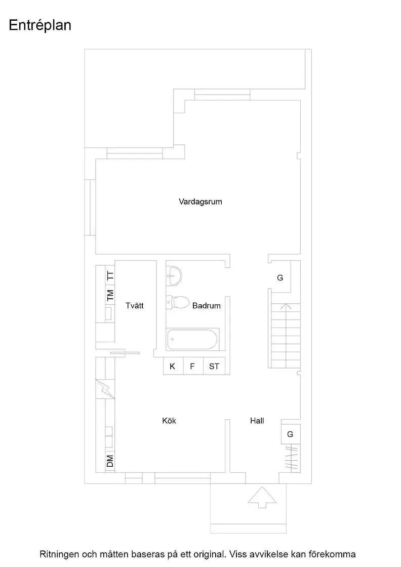 Planritning för Grågåsvägen 23