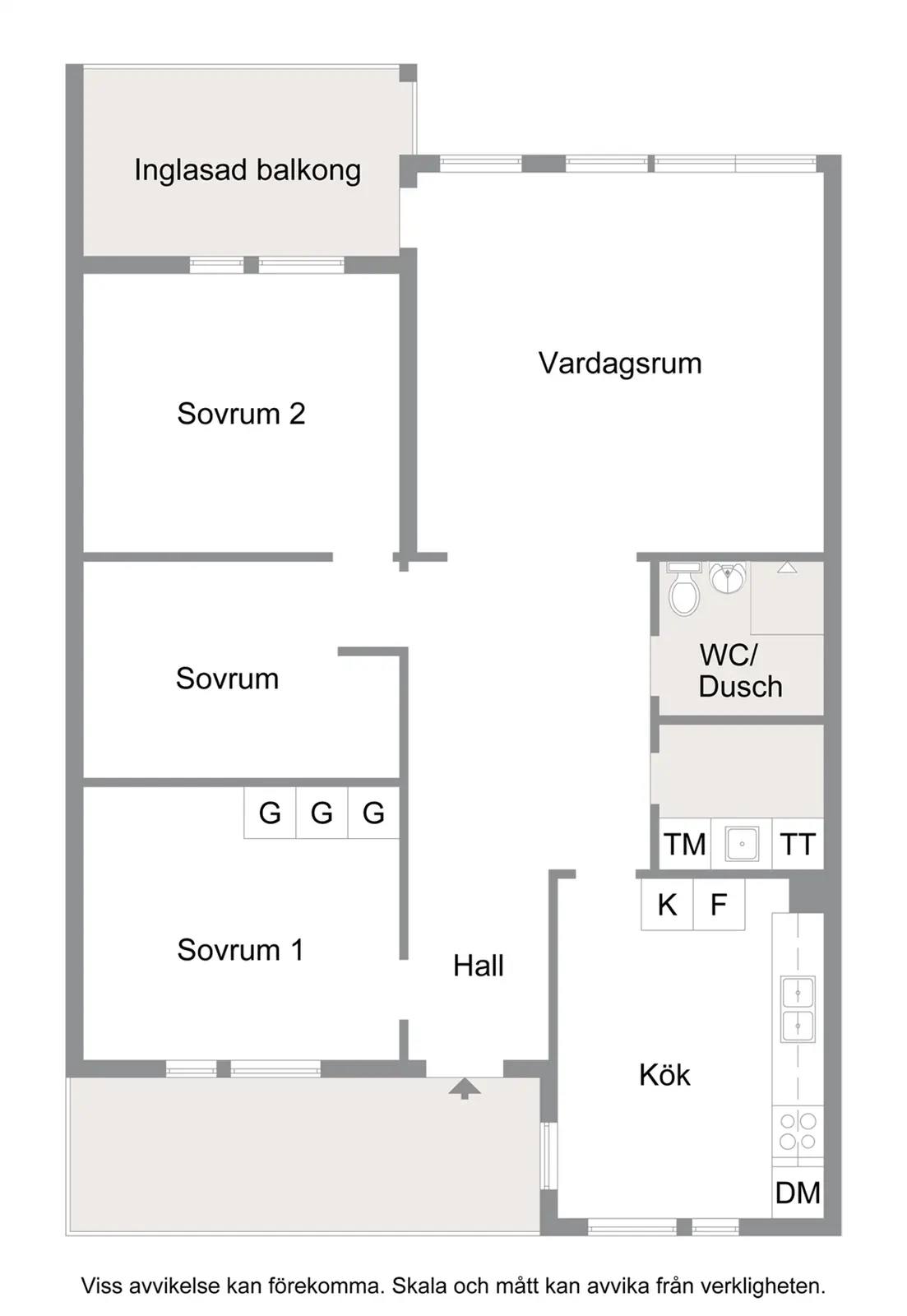 Floor plan for Lertegelvägen 78