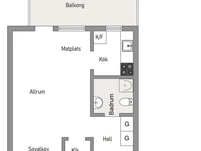 Floor plan for Doktor Widerströms gata 80