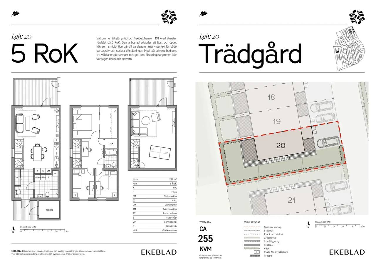 Floor plan for Apelgårdsgatan 18