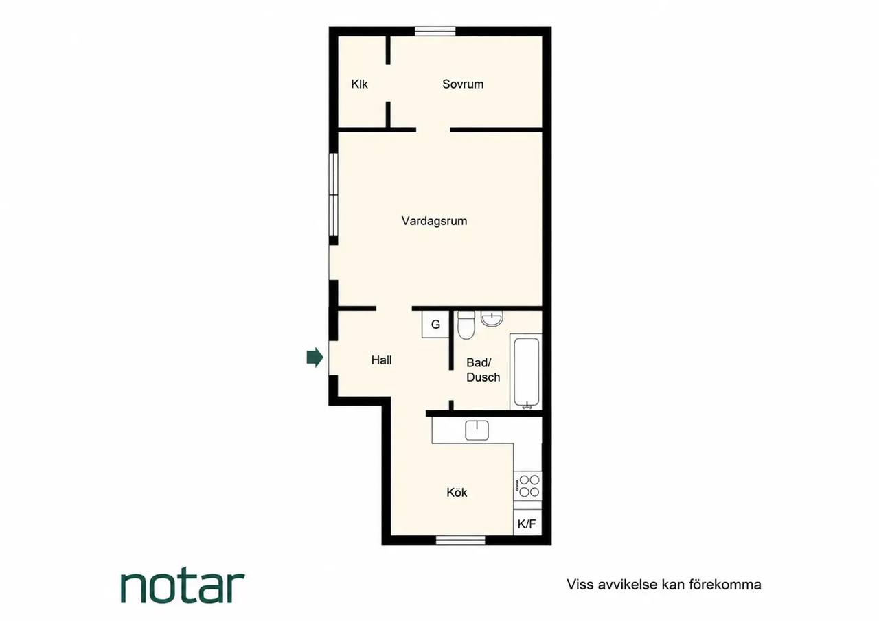 Floor plan for Takpannevägen 4