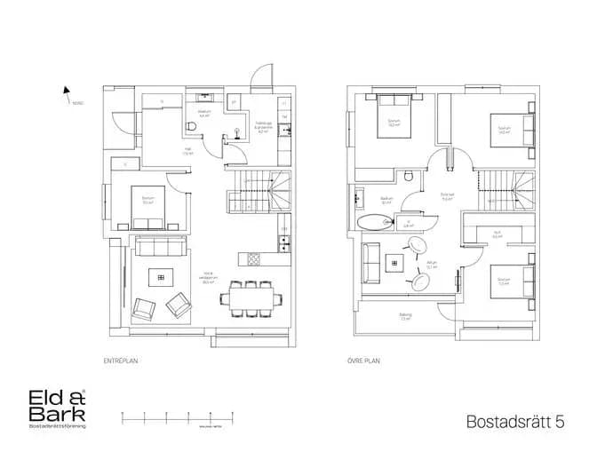 Floor plan for Kattugglevägen 20