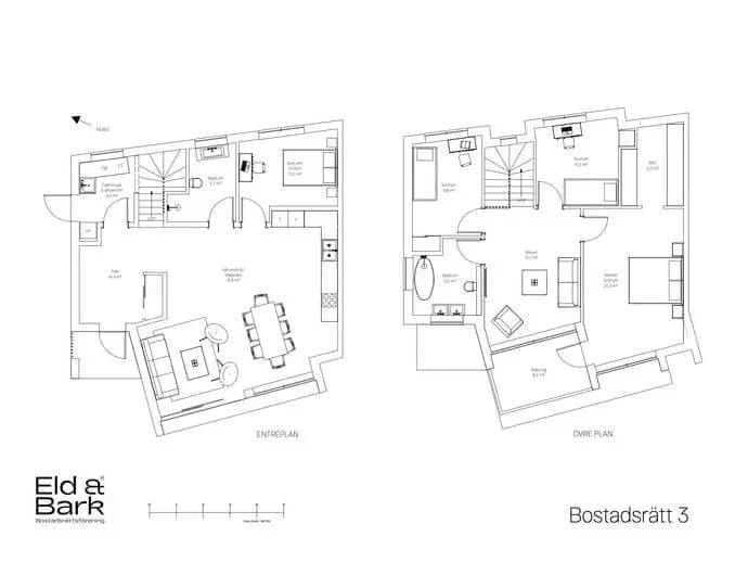 Floor plan for Kattugglevägen 14