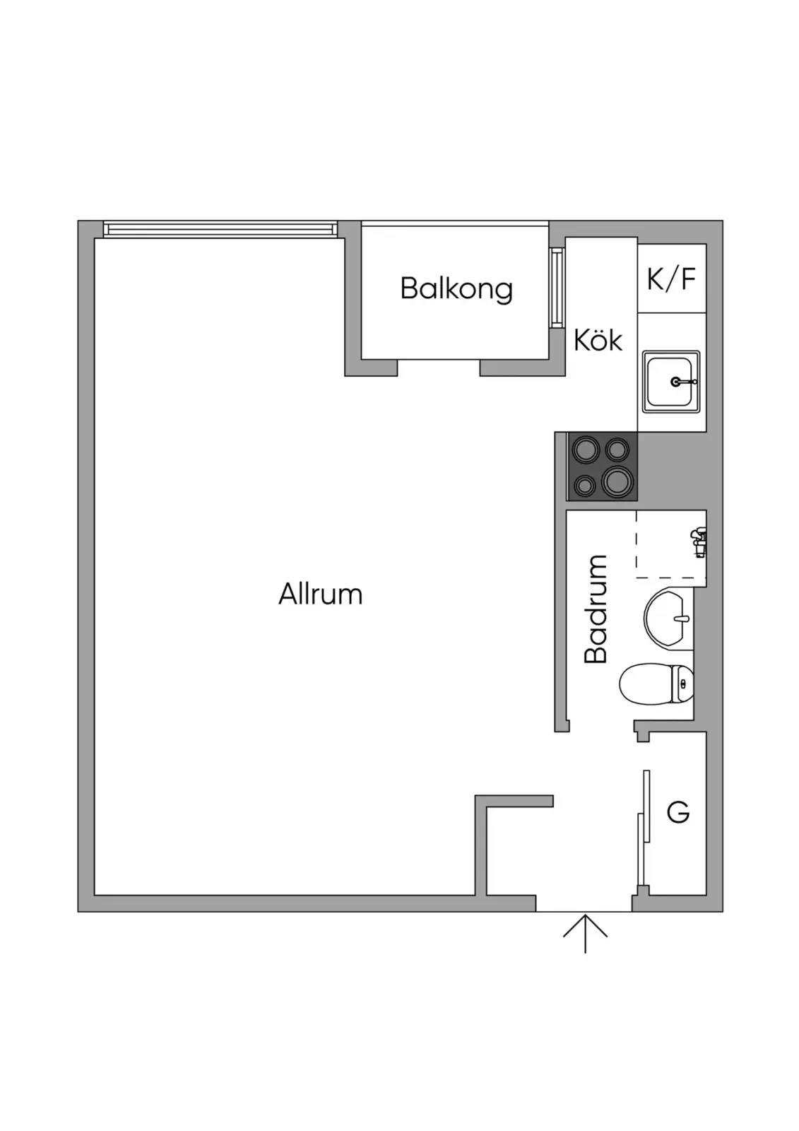 Planritning för Marmorgatan 11