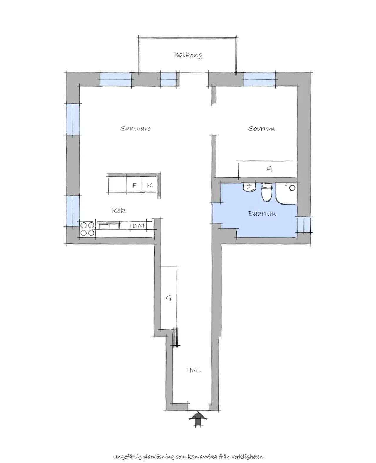 Floor plan for Verandastigen 1