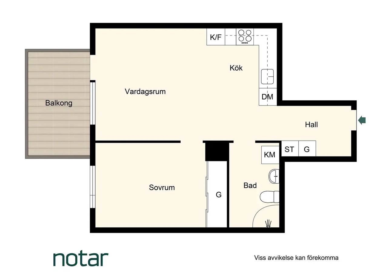 Floor plan for Fornminnesvägen 1A