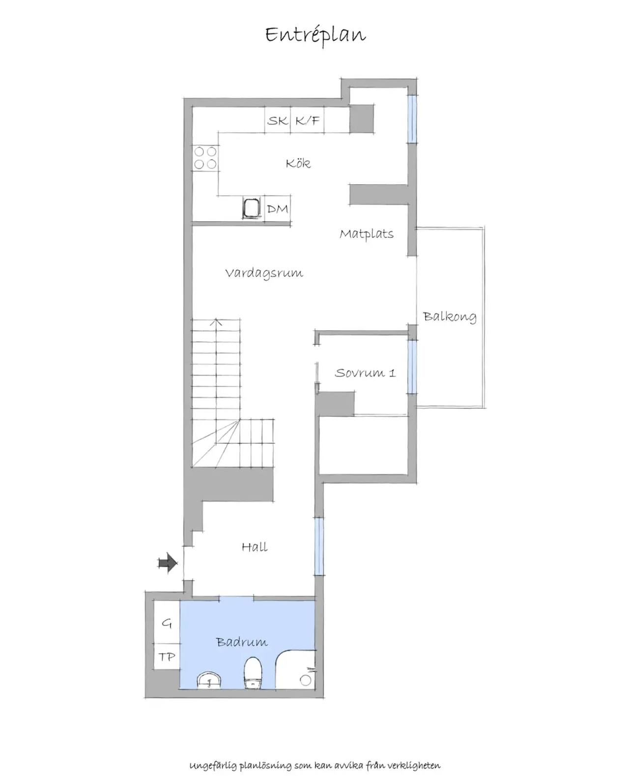Floor plan for Verandastigen 1