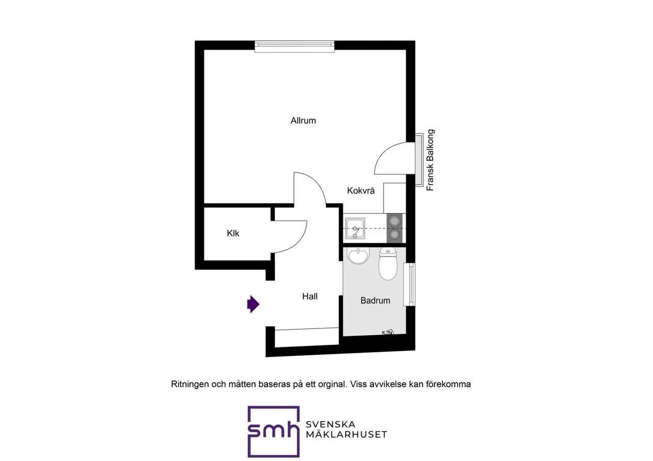 Floor plan for Wergelandsgatan 30