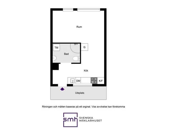 Floor plan for Wergelandsgatan 46L