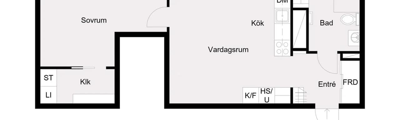 Floor plan for Fribordsgränd 5