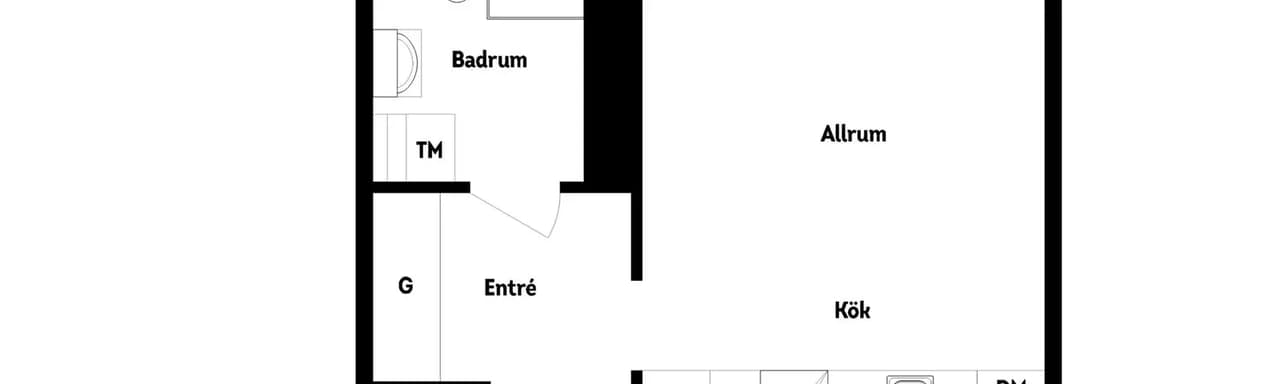 Floor plan for Bruksgatan 50