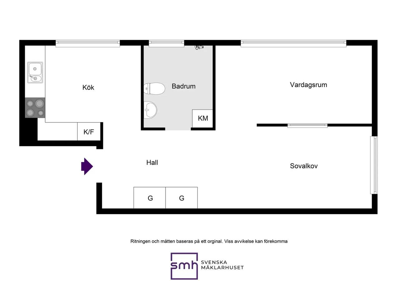 Floor plan for Bällstavägen 203