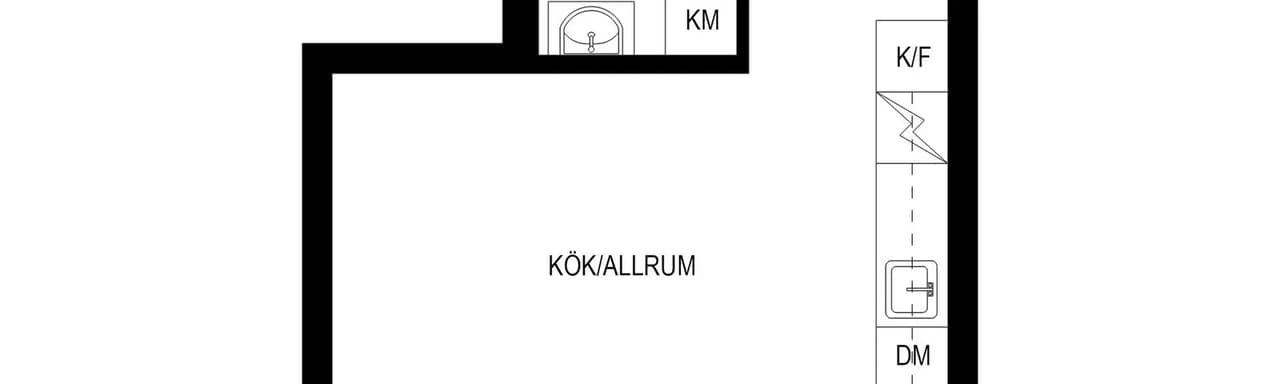 Floor plan for Ladugårdsgatan 10