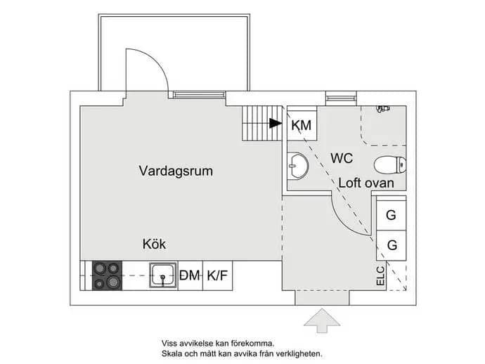 Planritning för Russinvägen 3