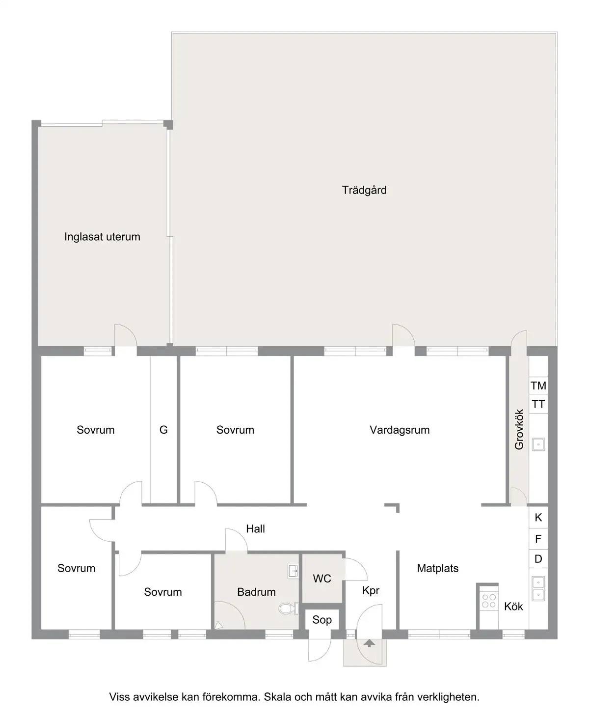 Floor plan for Oshögavägen 10