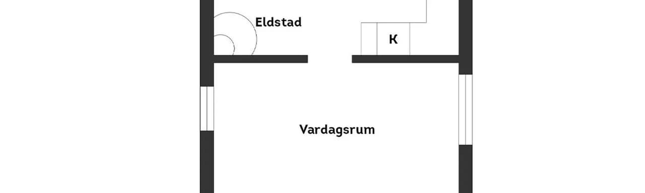 Planritning för Mors ängs väg 18