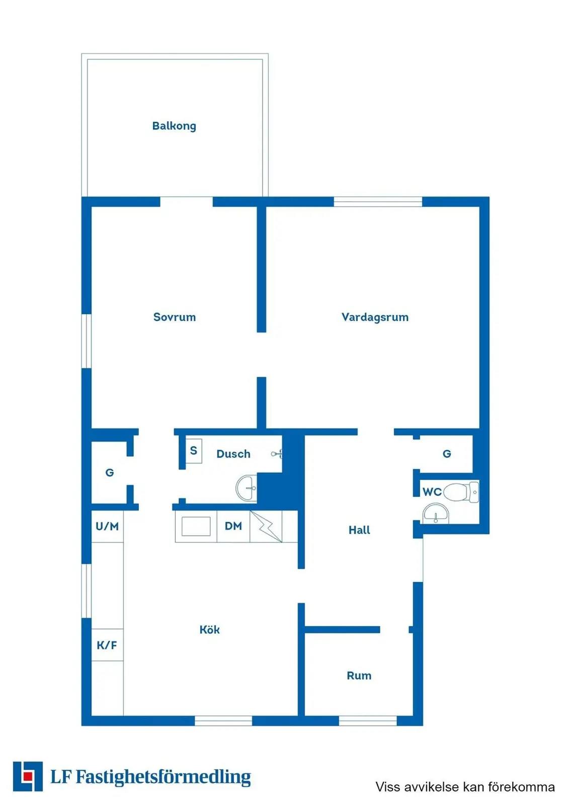 Planritning för Zetterbergsgatan 40