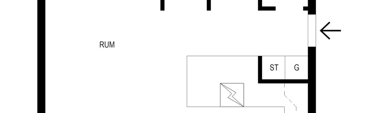 Planritning för Kruthornsvägen 12
