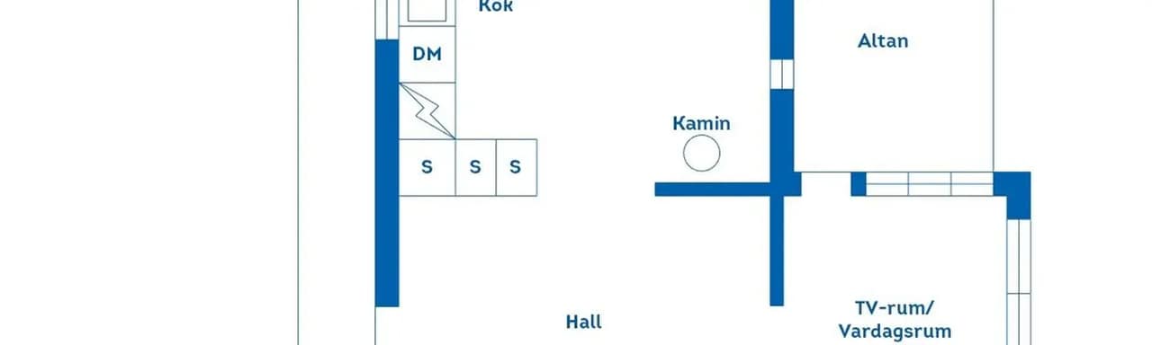 Floor plan for Rättelöv 2414