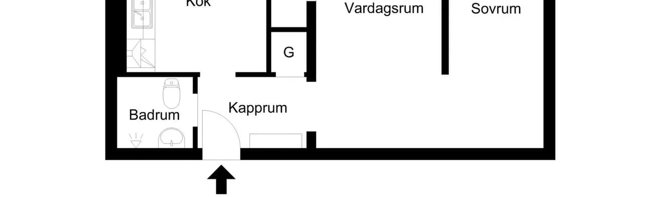 Planritning för Sperlingsgatan 9A