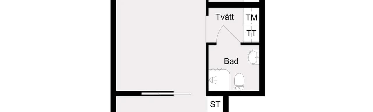Floor plan for Kronetorpsgatan 64L