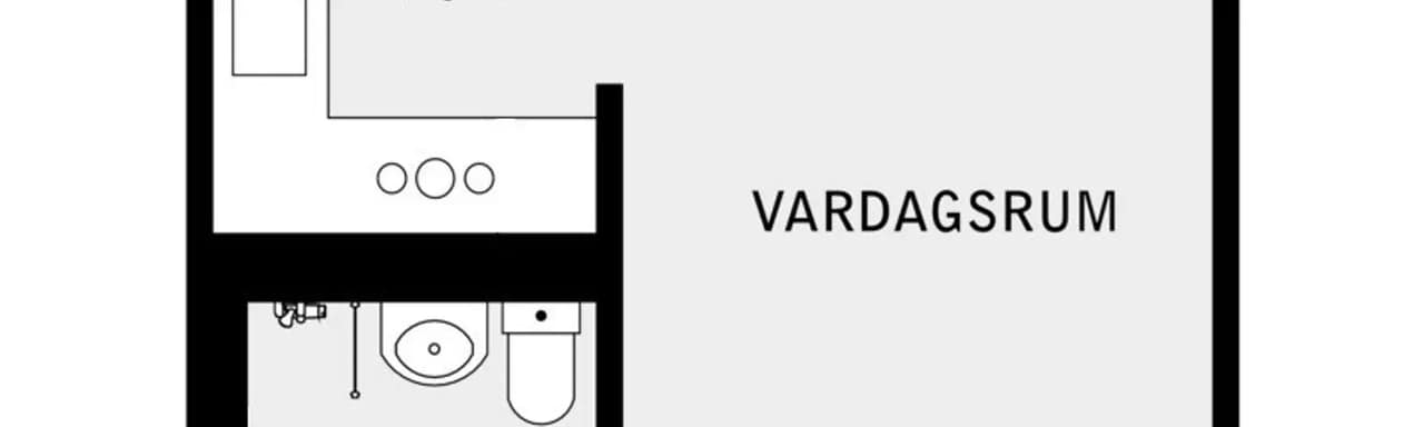 Floor plan for Grindtorpsvägen 43, 6tr