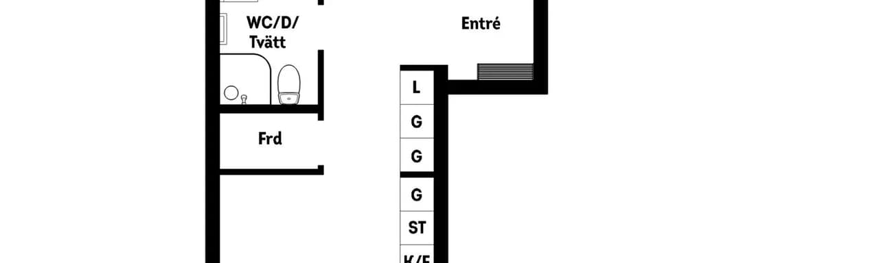 Planritning för Brunnshögsgatan 52