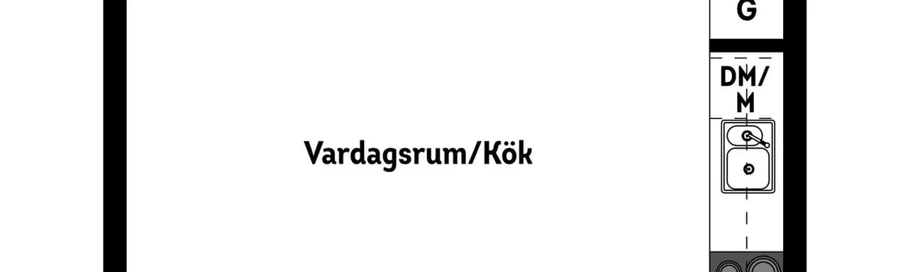 Planritning för Edla Sofias gata 14