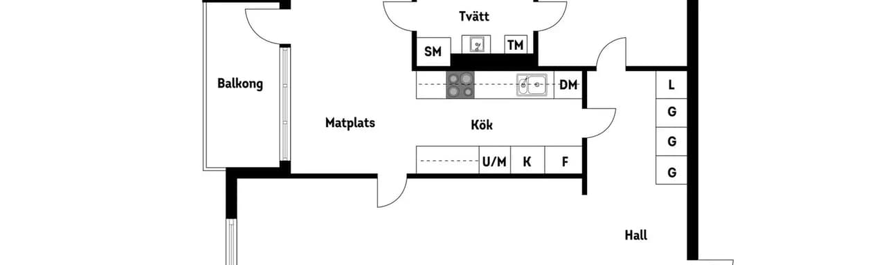 Planritning för Kampementsgatan 14