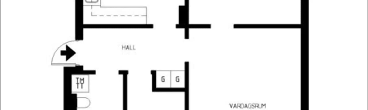 Floor plan for Sveaborgsgatan 13