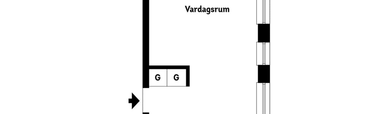 Floor plan for Hornsbergs Strand 25, 3 tr