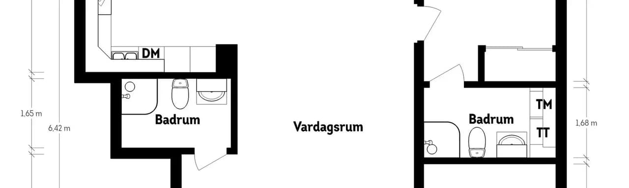 Floor plan for Smögengatan 12