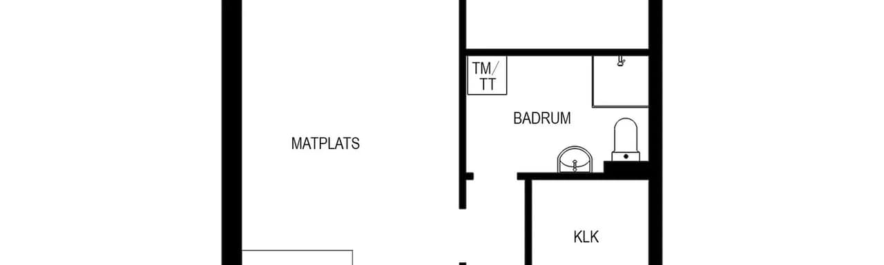 Planritning för Lomvägen 617