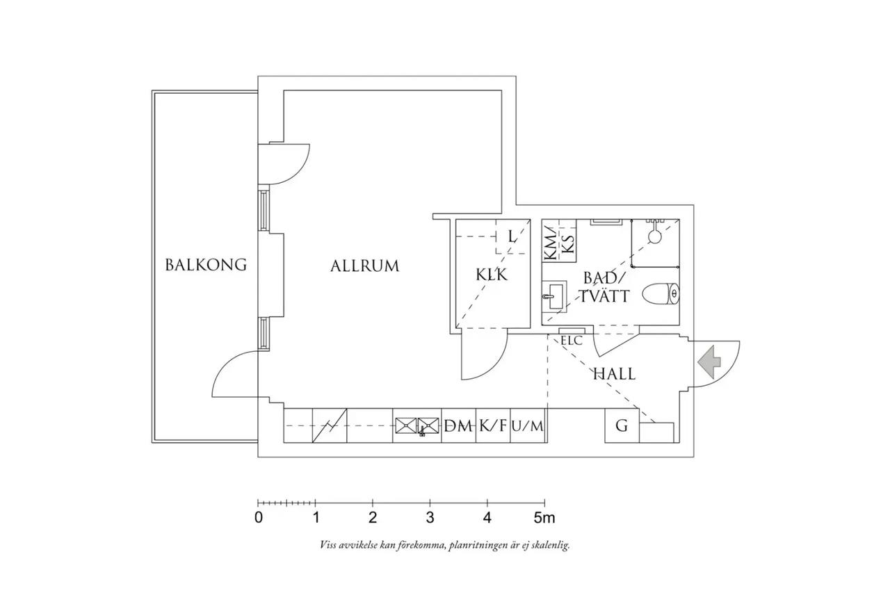 Floor plan for Skalldalsbacken 1