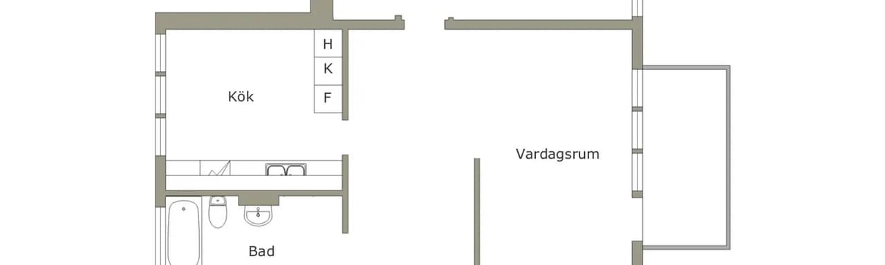 Planritning för Skarpbrunnavägen 125