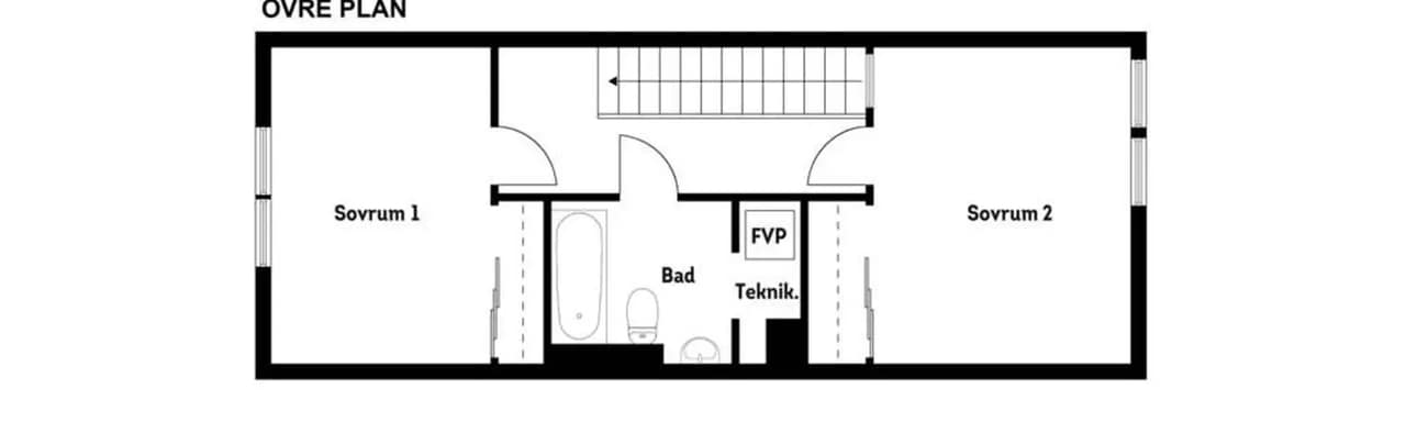 Floor plan for Ryttmästarvägen 29