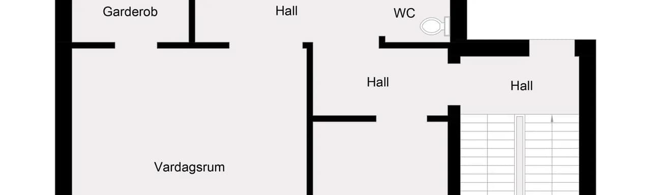 Floor plan for Prunusgatan 22