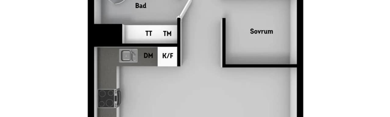 Floor plan for Emilia Fogelklous Gata 23