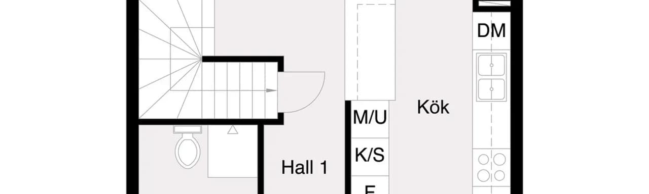 Planritning för Oppgårdsvägen 60
