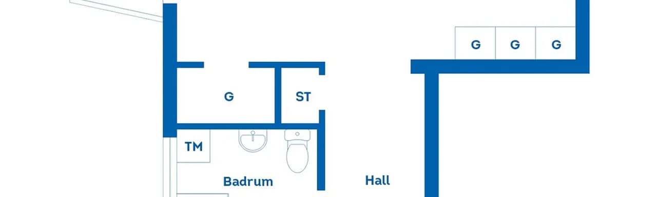 Floor plan for Fogdevägen 7A