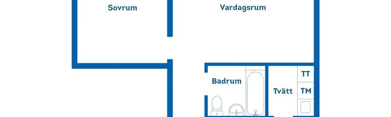 Floor plan for Rambogatan 301