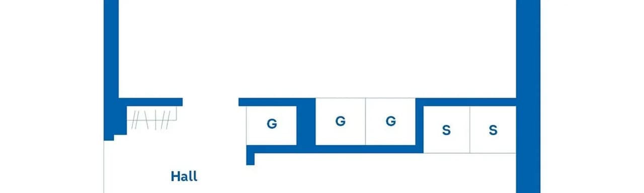 Floor plan for Amiralitetsgatan 6B