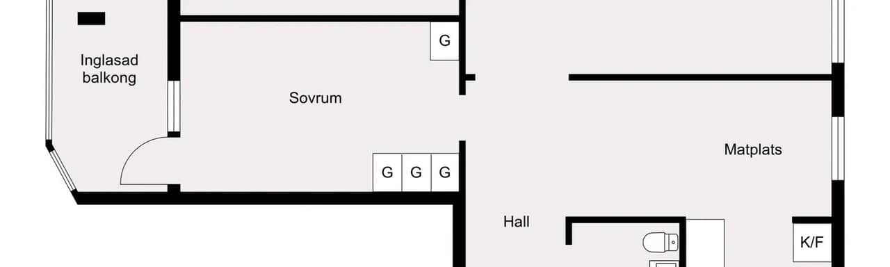 Floor plan for Balladgatan 15